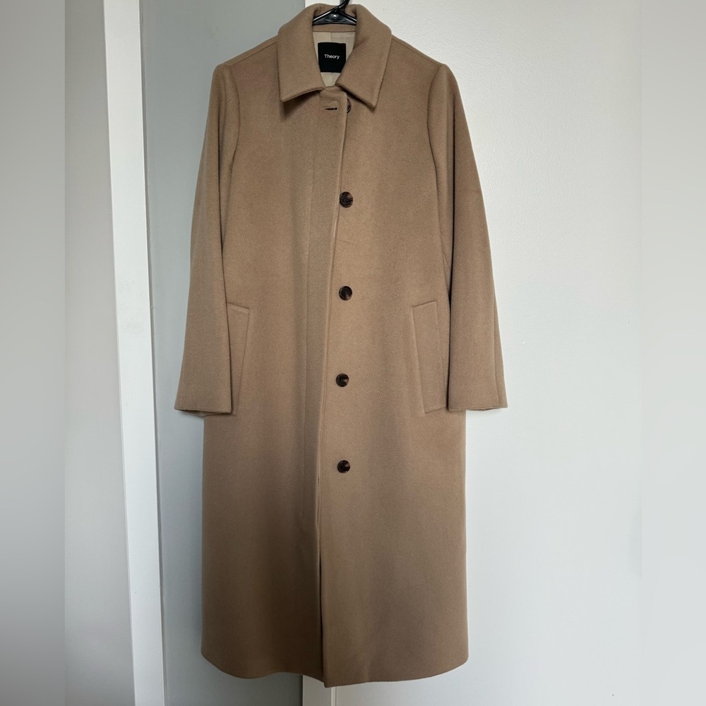 Theory Peacoat. 100% cashmere.